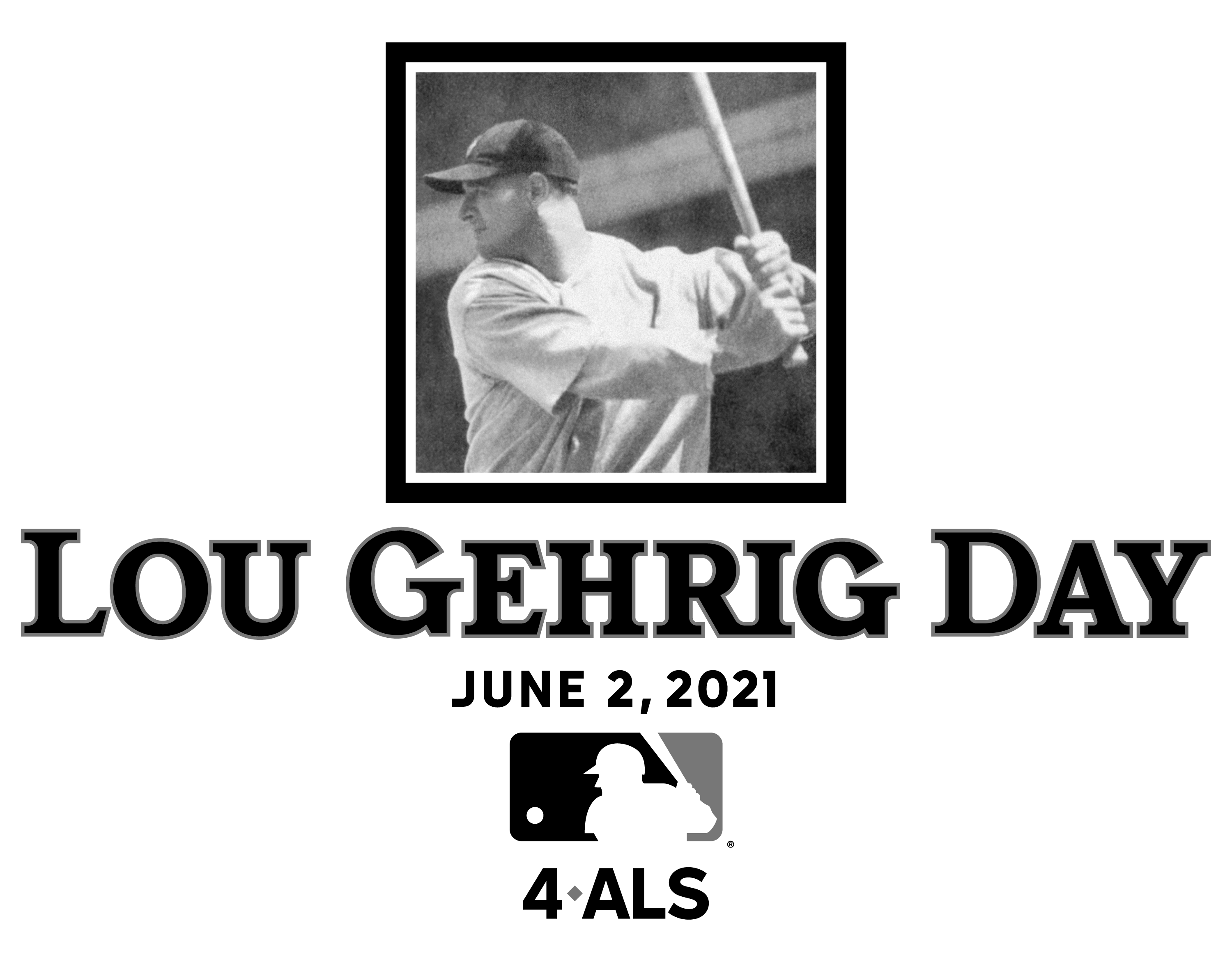 Official Lou Gehrig Day Patch 4 ALS MLB June 2 2021 Baseball Jersey Patch  Yankee